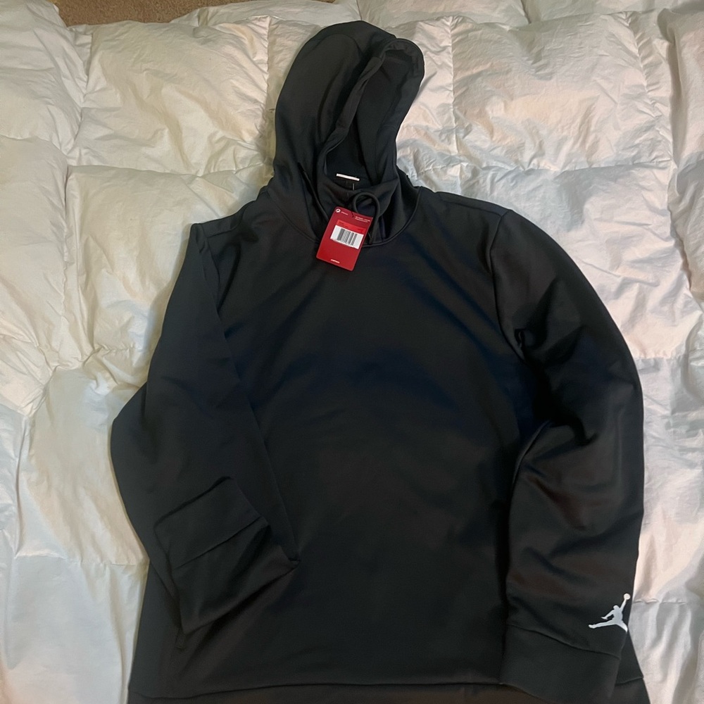 Men's Black Athletic Hoodie